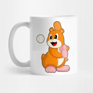 Hamster Baseball Baseball bat Sports Mug